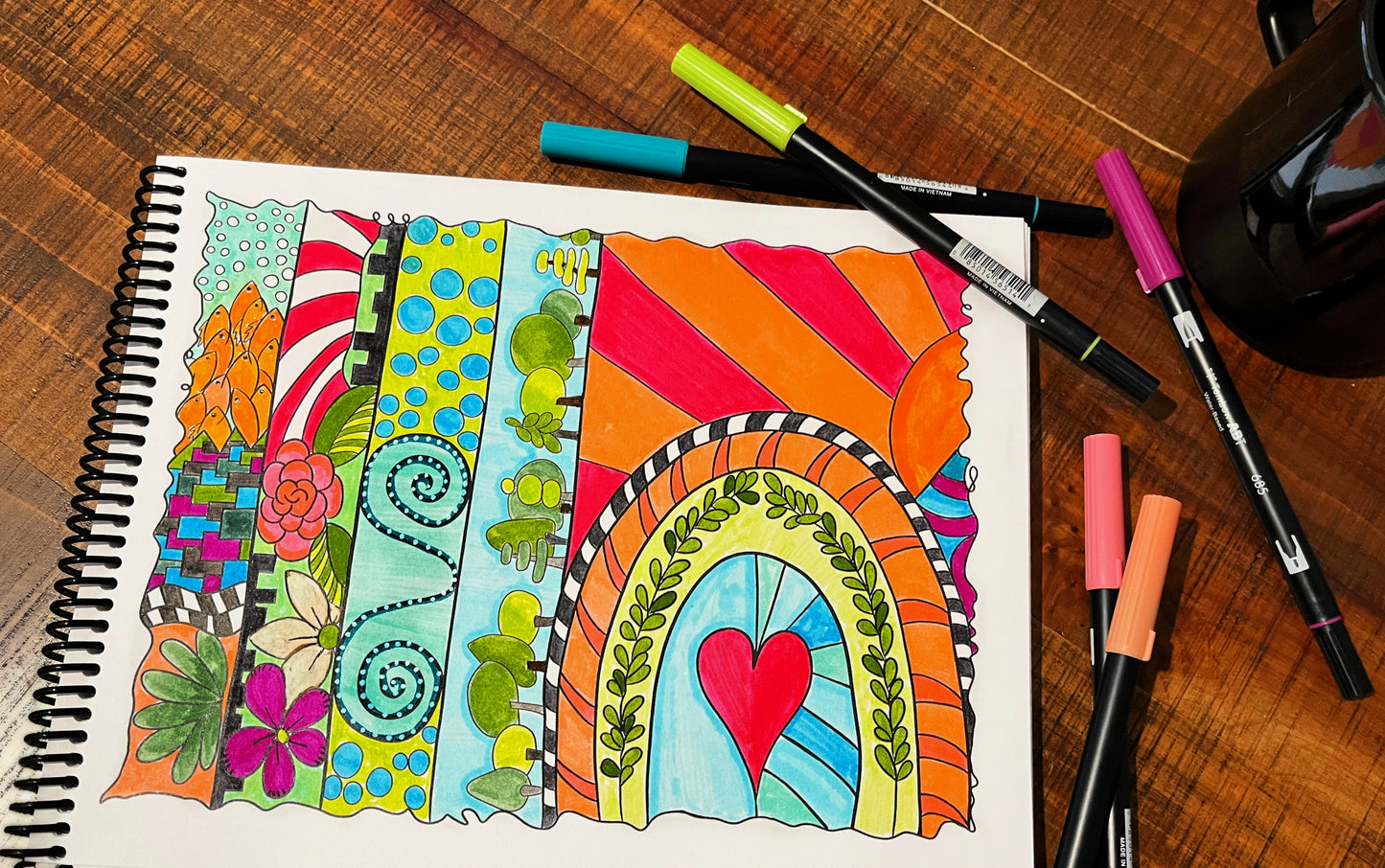 Hey God... Will you color with me? Praying with color
