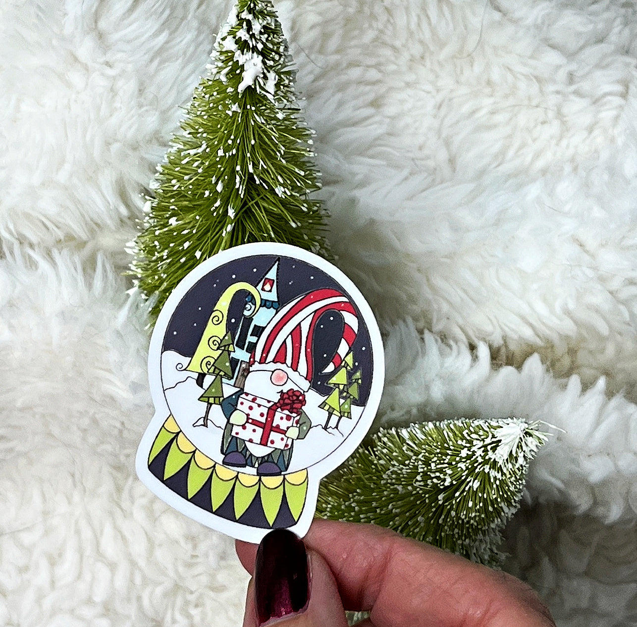 Waterproof Vinyl Sticker 1.67x2